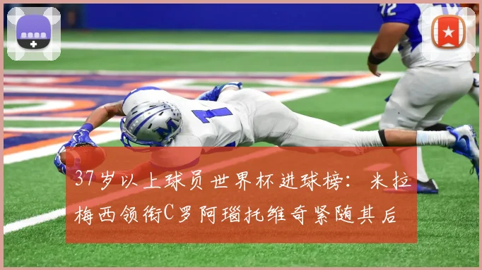 37岁以上球员世界杯进球榜：米拉梅西领衔C罗阿瑙托维奇紧随其后